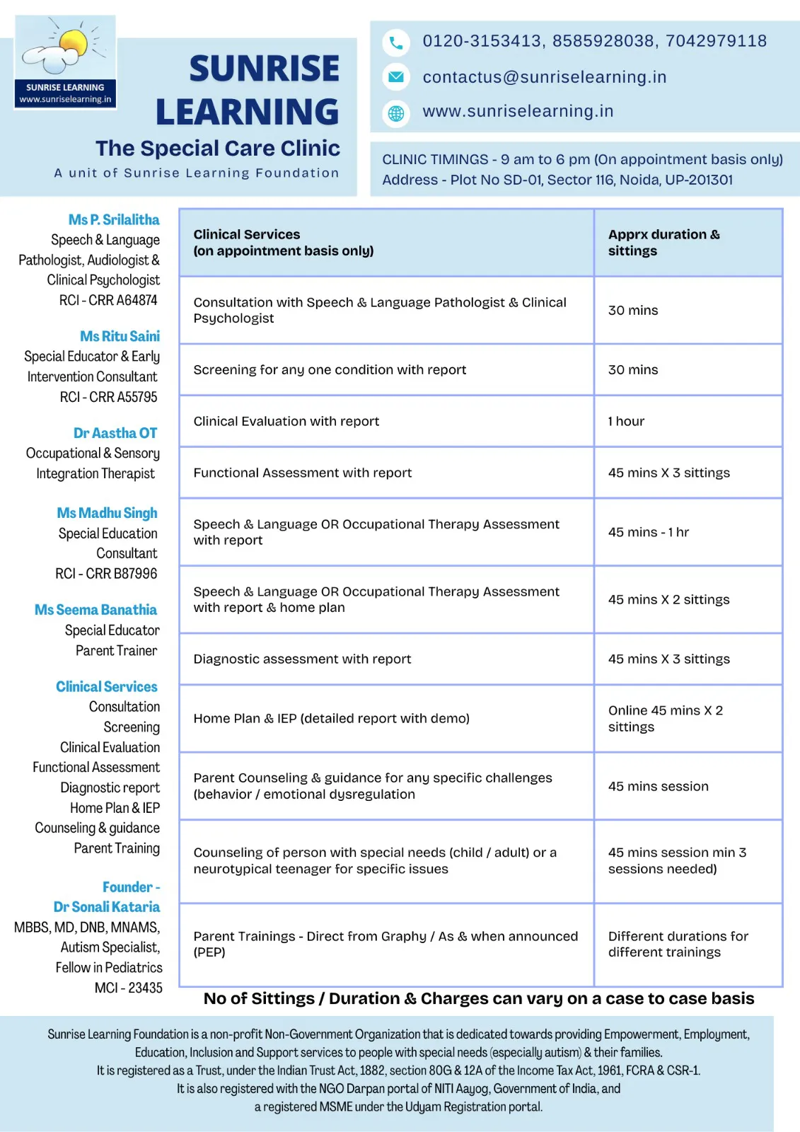 Clinical Services
